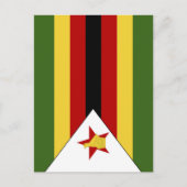 Zimbabwaanse vlag briefkaart (Voorkant)