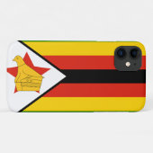 Zimbabwaanse vlag Case-Mate iPhone case (Achterkant (horizontaal))