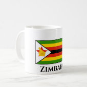 Zimbabwaanse vlag koffiemok (Voorkant links)