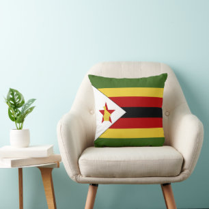 Zimbabwaanse vlag kussen