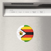 Zimbabwaanse vlag magneet (Insitu (Vaatwasser))