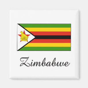 Zimbabwaanse vlag magneet