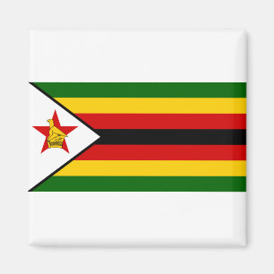 Zimbabwaanse vlag magneet