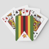 Zimbabwaanse vlag pokerkaarten (Achterkant)