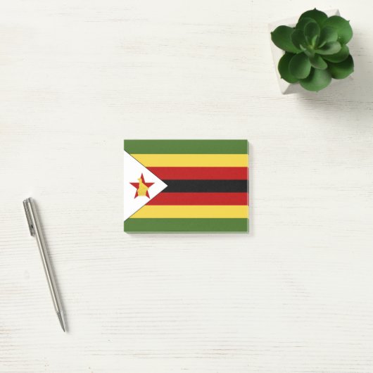 Zimbabwaanse vlag post-it® notes (Kantoor)