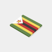 Zimbabwaanse vlag post-it® notes (Schuin)