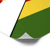 Zimbabwaanse vlag poster (Hoek)