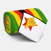 Zimbabwaanse vlag stropdas (Opgerold)