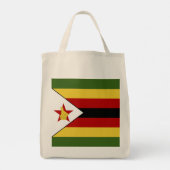 Zimbabwaanse vlag tote bag (Achterkant)