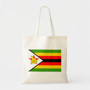 Zimbabwaanse vlag tote bag