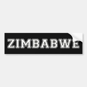 Zimbabwe Bumpersticker