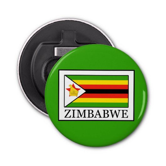 Zimbabwe Button Flesopener (Voorkant)