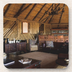 Zimbabwe, Hwange National Park, Linkwasha lodge. Bier Onderzetter