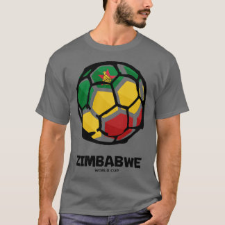 Zimbabwe Landenvlag T-shirt