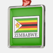 Zimbabwe Metalen Ornament (Links)