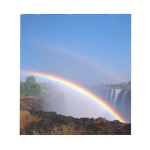 Zimbabwe, Nationaal park Victoria Falls. Dubbel Notitieblok