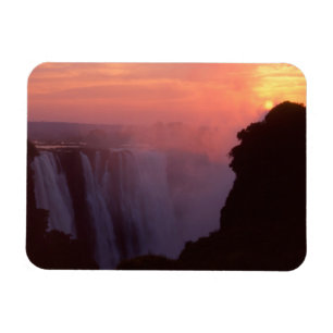 Zimbabwe, Nationaal park Victoria Falls. Nevelig Magneet