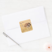 Zimbabwe Ostrich Safari sur Stickers Display (Enveloppe)