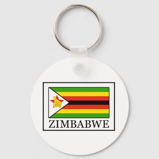 Zimbabwe sleutelhanger (Voorkant)