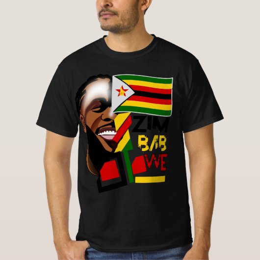 ZIMBABWE T-SHIRT (Voorkant)