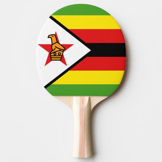 Zimbabwe Tafeltennisbatje (Voorkant)