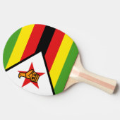 Zimbabwe Tafeltennisbatje (Zijkant)