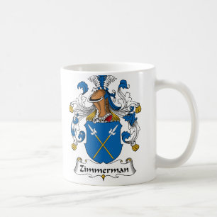 Zimmerman Family Crest Koffiemok