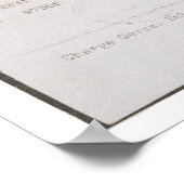 Zimmermann Telegram met Afschrift Poster (Hoek)