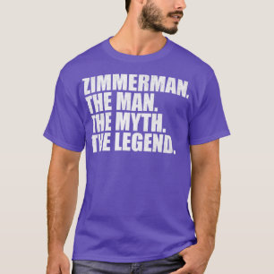 ZimmermanZimmerman Achternaam Zimmerman T-shirt