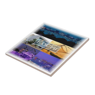 zIN007 KOCHI, India, Azië, Tegeltje