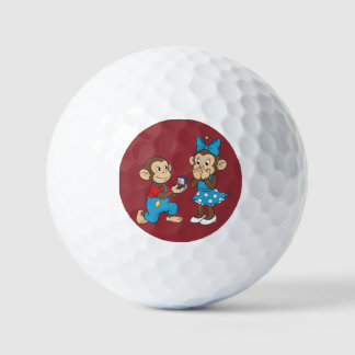Zina and Mimo and the marriage proposal Golfballen