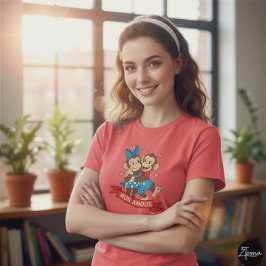 Zina and Mimo, mon amour Tri-Blend Shirt