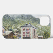 Zinal Zwitserland. 2007 Case-Mate iPhone Case (Achterkant (horizontaal))
