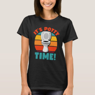 Zindelijkheidstraining Het is tijd om naar het toi T-shirt