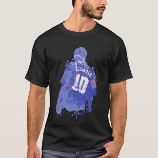 Zinedine Zidane French Legend Art Classic T Shirt
