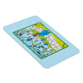 Zing als de vogels Sing_Flexible Magnet 6"x4" Magneet (Rechterzijde)