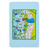 Zing als de vogels Sing_Flexible Magnet 6"x4" Magneet (Verticaal)