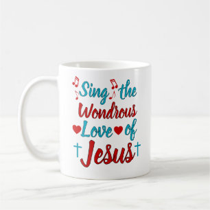 Zing de wonderlijke liefde koffiemok