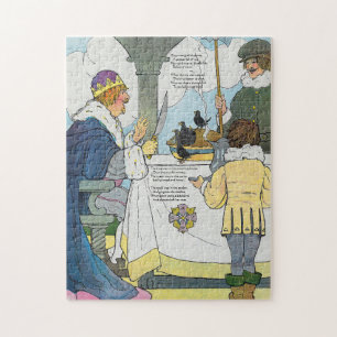 Zing een lied van Sixpence Moeder Gans Kwekerij Ri Legpuzzel