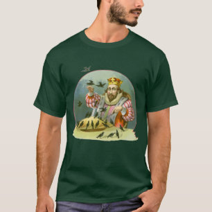 Zing een lied van zes stuivers, Vintage kinderrijm T-shirt