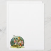 Zing een Song van Sixpence, Nursery Rhyme (Voorkant / Achterkant)