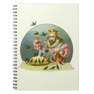 Zing een Song van Sixpence,  Nursery Rhyme Notitieboek