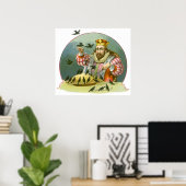 Zing een Song van Sixpence, Nursery Rhyme Poster (Thuiskantoor)