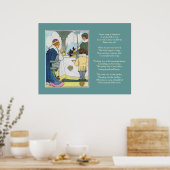 Zing een zanglied, een zak vol rogge poster (Keuken)