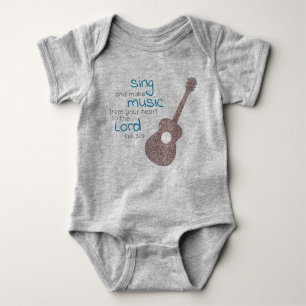 "Zing en maak muziek..." Guitar Romper