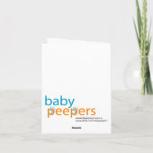 Zing enkel de Aankondiging van de Geboorte (Achterkant)