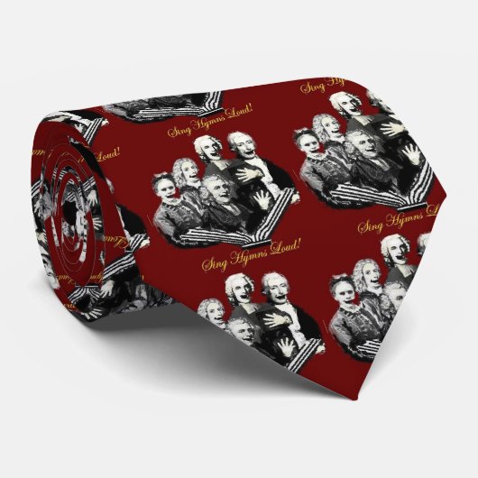 Zing Hymns Loud! Stropdas (Opgerold)