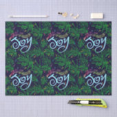 Zing je vreugde uit! Medium Gift Bag Tissuepapier (Craft)