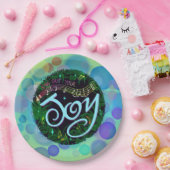 Zing je vreugde uit! papieren bordje (Feest)