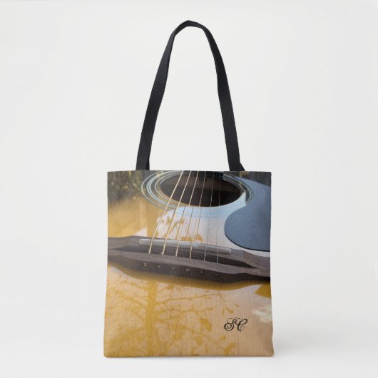 Zing met joy tote bag (Voorkant)